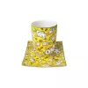 Mauro Bergonzoli Magic Bunny Gold bögre + alj csontporcelán  0,4l