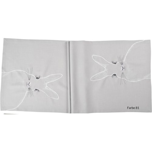 Sander Lady bun asztali futó 50x150 cm szürke