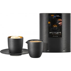   Eisch COSMO GOLD Affogato al oro kávéscsésze kiöntővel díszhengerben 1dl 65 mm