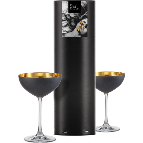 Eisch COSMO GOLD 2 db desszert tál díszhengerben 2,5dl 170 mm