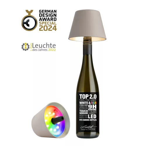 TOP 2.0 - homok tölthető lámpa palackba 11 cm