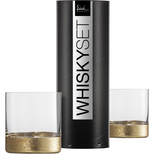 Eisch Gold rush 2 db whiskys pohár 4 dl