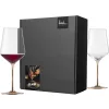 Eisch RAVI GOLD 2 db Bordeaux pohár díszdobozban  6,2dl 253 mm