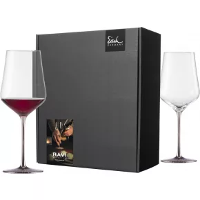   Eisch RAVI PLATINUM 2 db Bordeaux pohár díszdobozban  6,2dl 253 mm