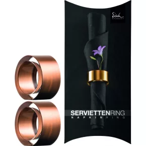   Eisch NAPKIN RINGS 2 db szalvétagyűrű kaya díszdobozban 24 mm
