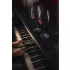 Eisch KAYA BLACK 2 db ásványvizes pohár díszhengerben 3,4dl 165 mm