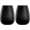 Eisch KAYA BLACK 2 db pohár díszhengerben 5,5dl 118 mm