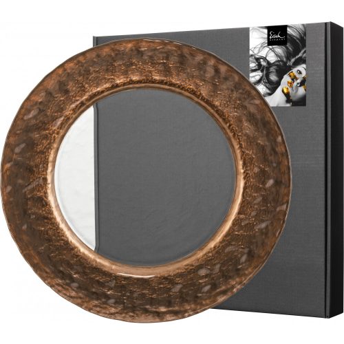 Eisch KAYA COPPER alátét díszdobozban 340 mm