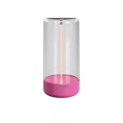 PULSE - neon pink tölthető asztali lámpa 14,5 cm