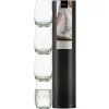 Eisch LIGHT 4 db pohár zöld díszhengerben 3,4dl 105 mm