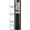 Eisch LIGHT 4 db pohár aqua díszhengerben 3,4dl 105 mm
