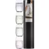 Eisch LIGHT 4 db pohár mályva,szürke,zöld,kék díszhengerben 3,4dl 105 mm