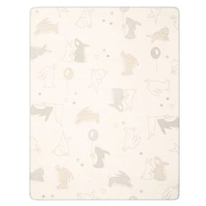 Biederlack Lovely & Sweet nyuszis babatakaró 75x100 cm