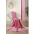 Biederlack Pink-ecru pléd 150 x 200 cm