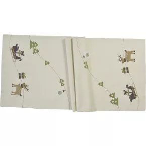 Sander Deer Loft asztali futó 50x150 cm homokszín