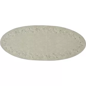 Sander Lino Joy asztali futó 38x88 cm ovális beige