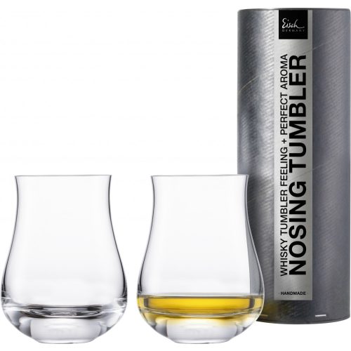 Eisch GENTLEMAN 2 db Whisky Nosing pohár díszhengerben 3,5dl 114 mm