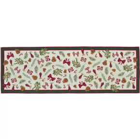 Sander Xmas Ornaments asztali futó 32x96 cm színes