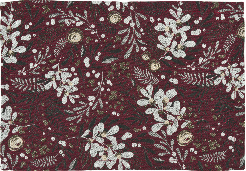 Sander X-mas Bloom szett alátét 35 x 50 cm piros
